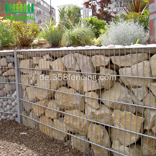 Galvanisierte heiße Verkaufs-Steinkasten-Gabionen-Wand